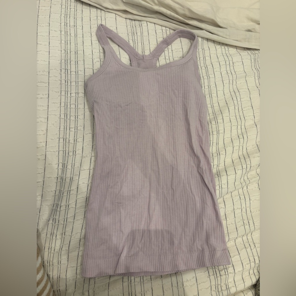 Lululemon Ebb to Street Tank - Light Purple - Size 2